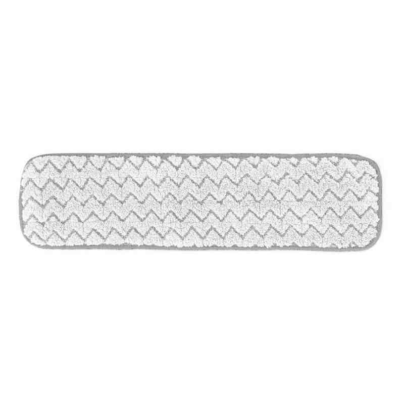 Rubbermaid FGQ41200WH00 HYGEN 18" White Microfiber Dust Mop Pad, 12/CS - [Cleaning Supplies Canada Discounts] - FGQ41200WH00 - [