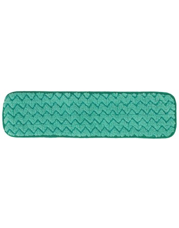 Rubbermaid FGQ41200GR00 HYGEN 18" Green Microfiber Dust Mop Pad, 12/CS, 12/CS - [Cleaning Supplies Canada Discounts] - FGQ41200G