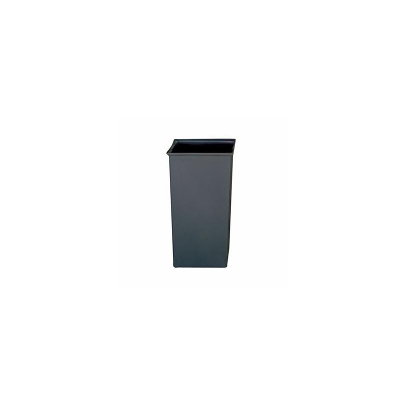 Rubbermaid FG356600GRAY Gray Square Rigid Plastic Liner for FG843088 Containers 24.7 Gallon - [DefendUse.com] - FG356600GRAY - R