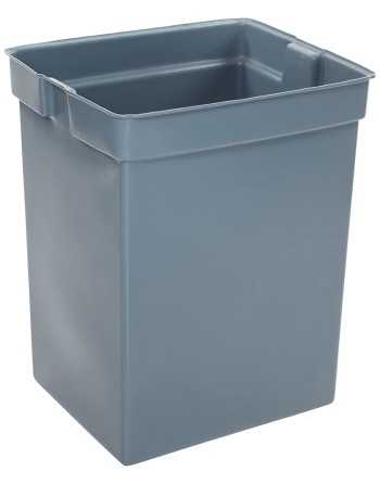 Rubbermaid Rigid Liner Fits Glutton - Capacity 42G - Gray - [DefendUse.com] - FG256K00GRAY - Rigid Liners