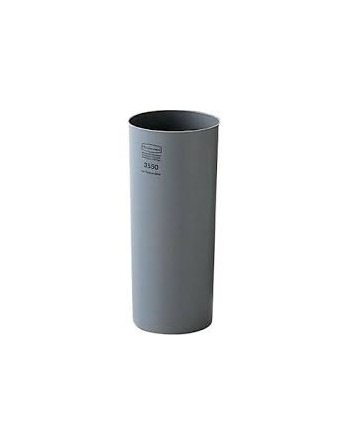 Rubbermaid FG355000GRAY Gray Round Rigid Plastic Liner - [DefendUse.com] - FG355000GRAY - Rigid Liners