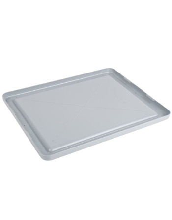 Rubbermaid Commercial  Palletote Lid for 1721, 1722 - Gray, 10/EA - [Cleaning Supplies Canada Discounts] - FG172000GRAY - [Defen