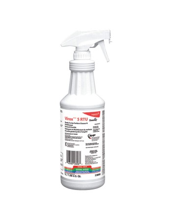 Diversey™ 101103670 Virox™ AHP® 5 RTU Surface Cleaner And Disinfectant, White, 946Ml, Case of 12 - [DefendUse.com] - 101103670 -