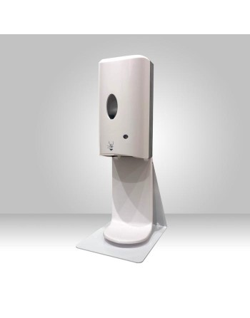 Touchless Hand Sanitizing Foam Dispenser with Drip Tray, Countertop Display - 1