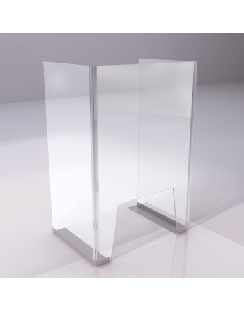 Acrylic Shield, 24W" x 36H" Retail with Window, Mountable - 1