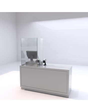 Acrylic Shield, 24W" x 36H" Retail, Mountable - 3