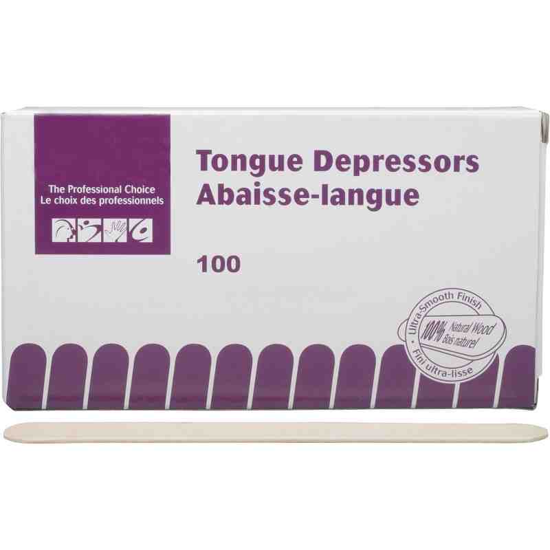Tongue Depressors, Class 1, 5/8" x 5.5", Box of 100 Pc