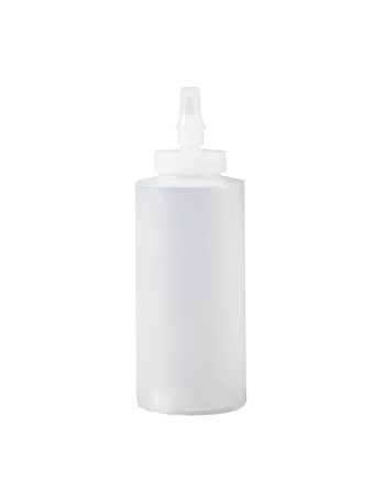 Bottle - Squeeze w/Ribbon Applicator - 12oz - LDPE Natural, 300 Units / Price Per EA - [Cleaning Supplies Canada Discounts] - 13