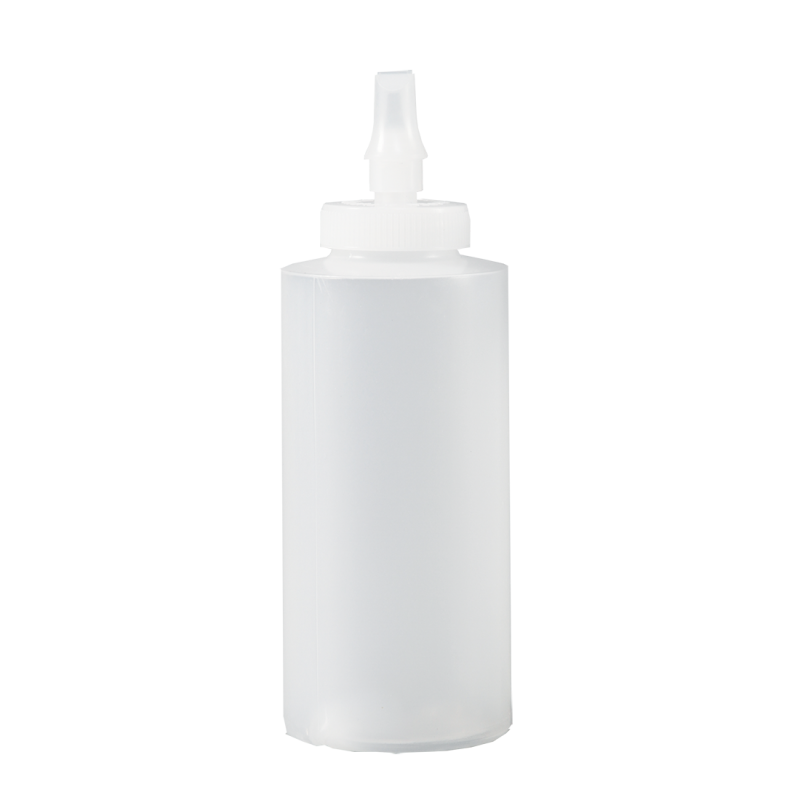 Bottle - Squeeze w/Ribbon Applicator - 12oz - LDPE Natural, 300 Units / Price Per EA - [Cleaning Supplies Canada Discounts] - 13