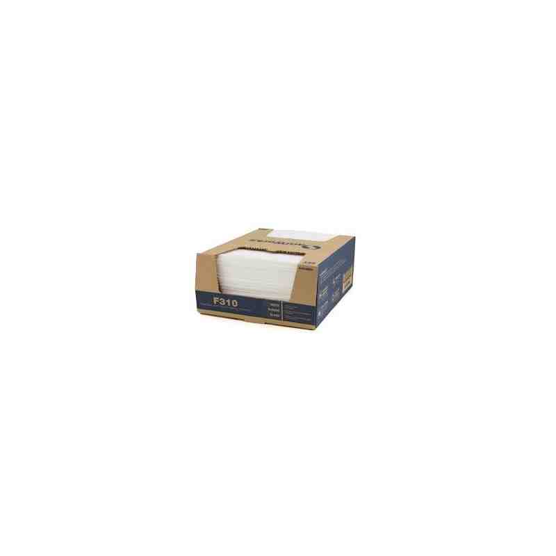 HOSPECO NF310QCW2A Food Service Wipers Antimicrobial Towel 13x21"Qtrfld Countercase Dual End 100/cs - White - [DefendUse.com] - 