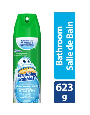 Scrubbing Bubbles 10062913733625 Bath Cleaner Disinfectant, Fresh Clean Scent, Case of 12/623g - [DefendUse.com] - 62913733625 -