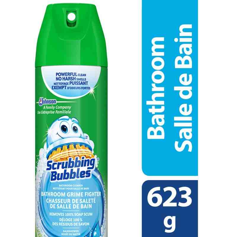 Scrubbing Bubbles 10062913733625 Bath Cleaner Disinfectant, Fresh Clean Scent, Case of 12/623g - [DefendUse.com] - 62913733625 -