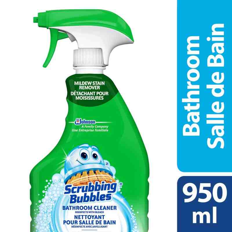 Scrubbing Bubbles 10062913032353 Bath Cleaner Mildew Stain Remover w/Bleach - 12/950ml - [DefendUse.com] - 62913032353 - Scrubbi