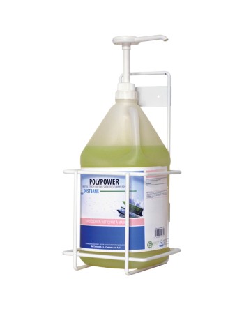 Wall Mount Industrial Dispensing Rack, 4-5L Capacity - 1