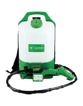 DUSTBANE  Victory Electrostatic Backpack Sprayer, 8.5 L Tank, 16.8 V - [DefendUse.com] - 72001 - Electrostatic Sprayer