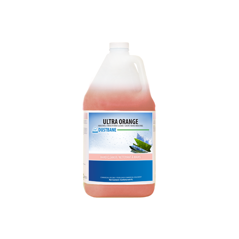 DUSTBANE  Ultra Orange Hand Cleaner, Liquid, 4 L, Jug, Scented Type: Liquid Container Size: 4 L - [DefendUse.com] - 51767 - Hand