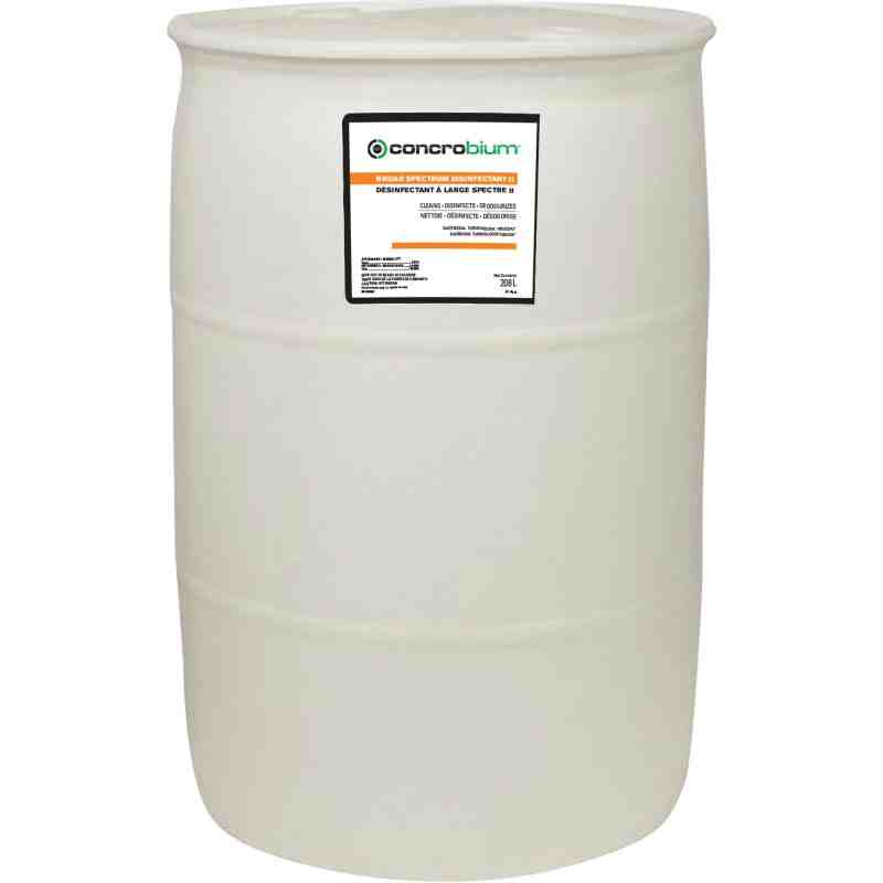 CONCROBIUM 621208 Broad Spectrum Disinfectant II, Drum Container Size: 208 L - [DefendUse.com] - 621208 - Concrobium