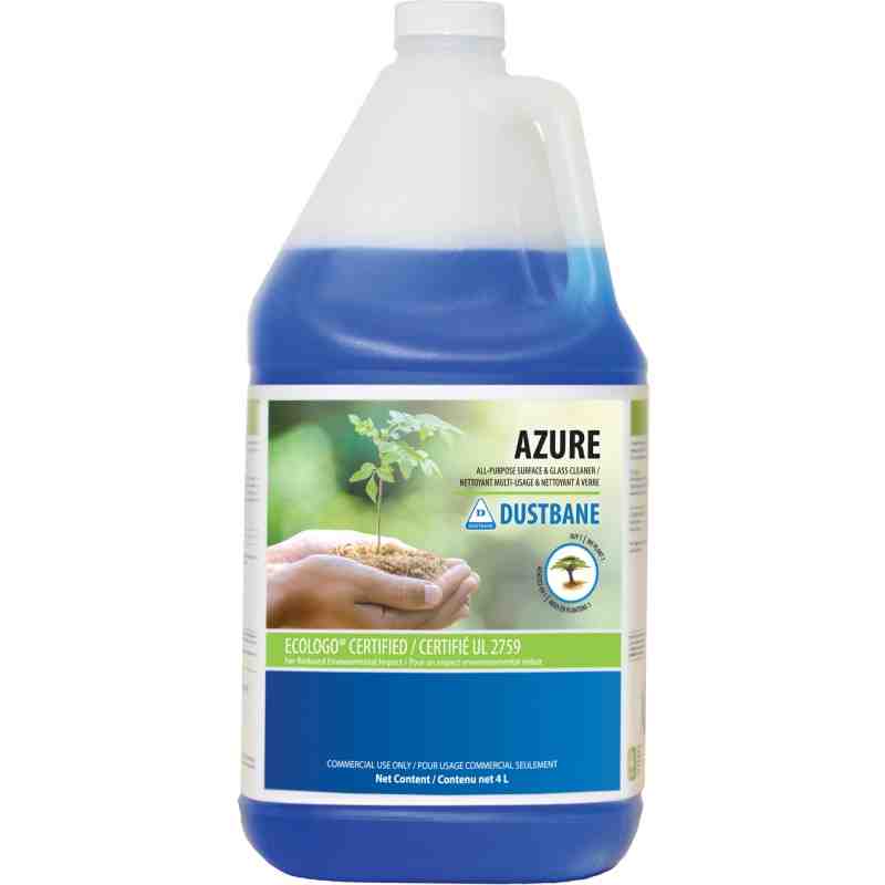 DUSTBANE  Azure Window & Glass Cleaners, Jug Container Size: 4 L - [Cleaning Supplies Canada Discounts] - 50201 - [DefendUse.com