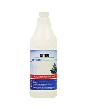 DUSTBANE 50176 Nitro Liquid Drain Opener, Bottle Container Size: 1 L - [DefendUse.com] - 50176 - Drain Cleaners