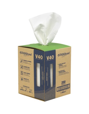 TaskBrand® V40 Value Series Wipers Each 12" x 10"