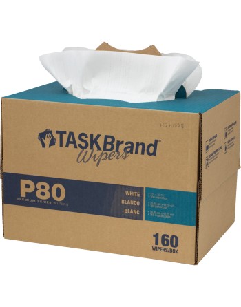 TaskBrand® P80 Premium Series Wipers Box of 160