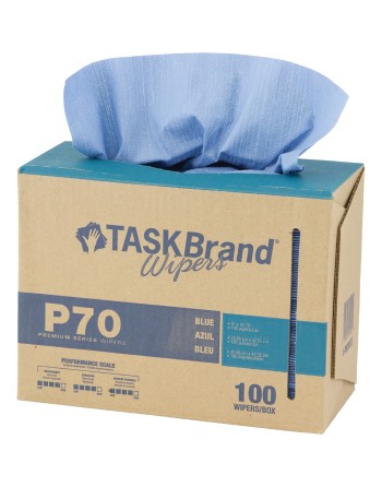 TaskBrand® P70 Premium Series Wipers Box of 100 9" x 16"