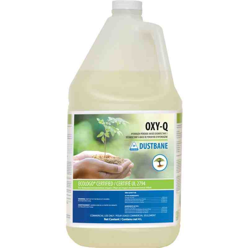 DUSTBANE 52880 OXY-Q  Hydrogen Peroxide Based Disinfectant, Jug Container Size: 4 L - [DefendUse.com] - 52880 - Disinfectant Sur