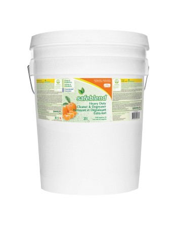 SAFEBLEND DCTOPW1 Heavy-Duty Degreaser, Tangerine Scent, Pail Format: 20 L Size: 20 L - [DefendUse.com] - DCTOPW1 - Safeblend™ 