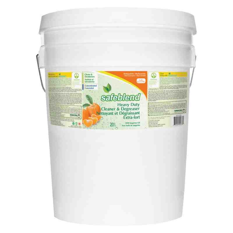 SAFEBLEND DCTOPW1 Heavy-Duty Degreaser, Tangerine Scent, Pail Format: 20 L Size: 20 L - [DefendUse.com] - DCTOPW1 - Safeblend™ 