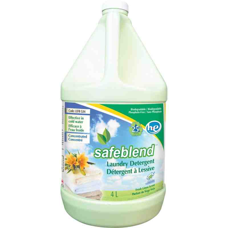 SAFEBLEND LEFRG04 Safeblend™ Laundry Detergents, Jug Container Size: 4 L - [DefendUse.com] - LEFRG04 - Safeblend™ 