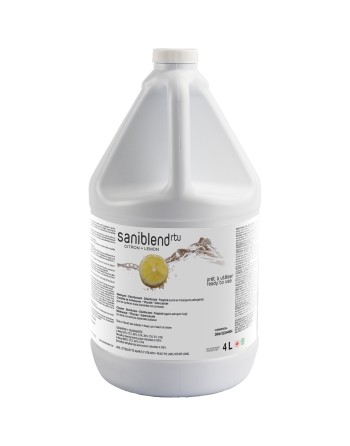 SAFEBLEND SRTLGW4 SaniBlend™ Ready-To-Use Disinfectant & Sanitizer, Jug Container Size: 4 L - [DefendUse.com] - SRTLGW4 - Safebl