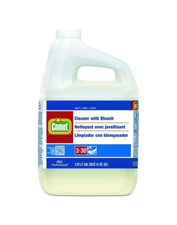 COMET 30772-08456 Professional Series, All Purpose Cleaner with Bleach, Open Loop, Case of 3/3.78 L - [DefendUse.com] - 37000-02