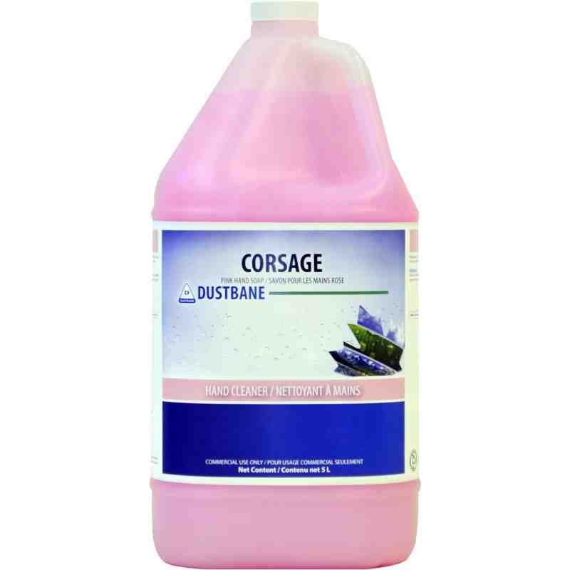 DUSTBANE 55896 Corsage Pink Hand Soap, Liquid, 5 L, Scented - [DefendUse.com] - 55896 - Hand Soap