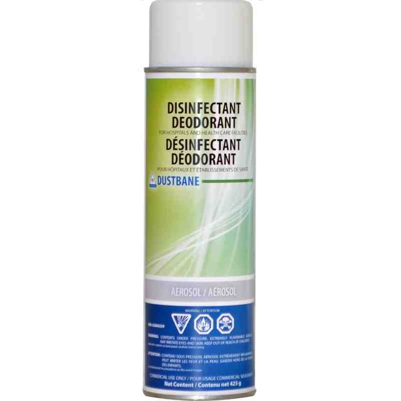 DUSTBANE 50162 Disinfectant Deodorant, Aerosol Can Container Size: 425 g Fragrance: Fresh Scent - [DefendUse.com] - 50162 - Carp