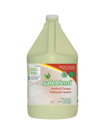 SAFEBLEND NCXXG04 Fragrance Free Neutral Cleaners, Jug Container Size: 4 L - [DefendUse.com] - NCXXG04 - Safeblend™ 