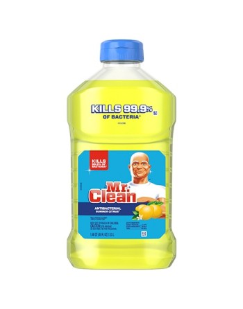 Mr.Clean 37000-77131 Liquid Multi-Surface Disinfectant Summer Citrus - 6/1.33L - [DefendUse.com] - 37000-77131 - Mr. Clean® Clea