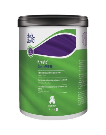 Kresto® Cherry Wipes, 70 Wipes, Cleaning Wipes, 10" x 12" - [DefendUse.com] - KCW70W - Kresto®