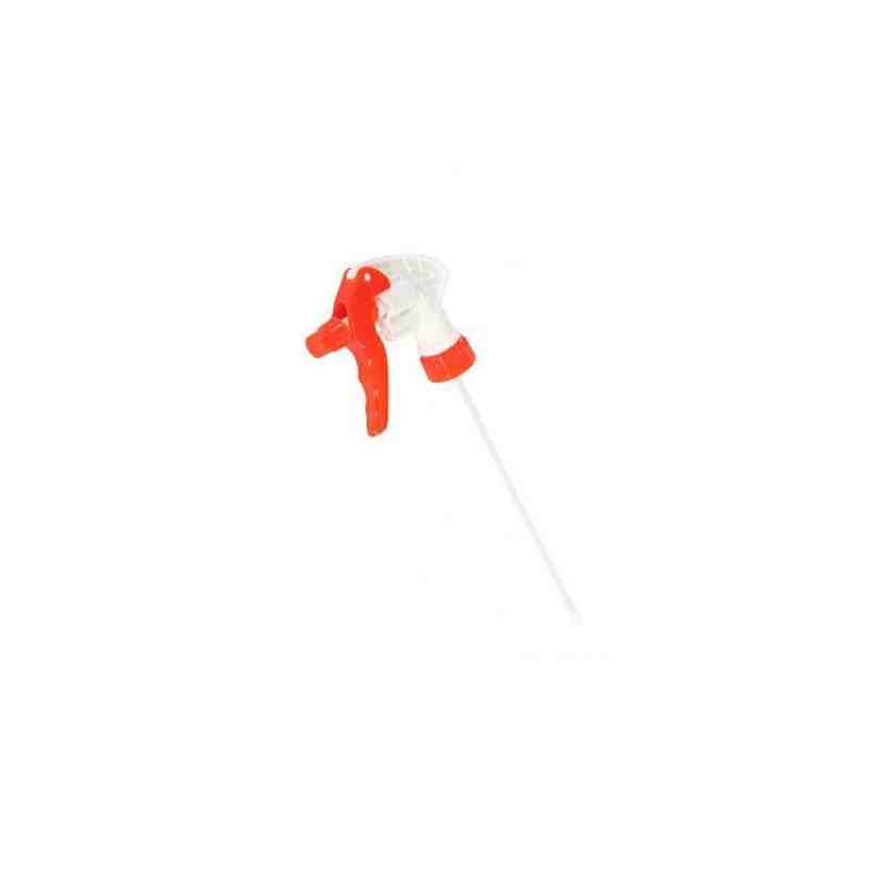 GLOBE Trigger Sprayer - 8 Inch Tube / Red, 100/Pack - [Cleaning Supplies Canada Discounts] - 3557 - [DefendUse.com]