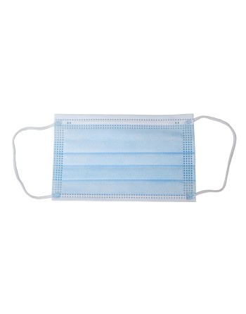 GLOBE Disposable Face Mask, 3-Ply Disposable Masks, ASTM Level 2,  Blue, Child Size, 50/BX, 40PK/CS - [DefendUse.com] - 7737 - D