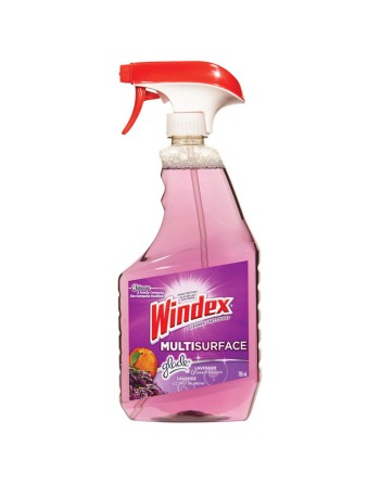SC JOHNSON 10059200707957 Windex® Multi-Surface Cleaner, Trigger Bottle, Case of 12/765ml - [DefendUse.com] - 10059200707957 - W