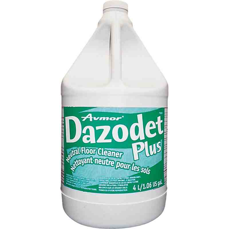AVMOR  Dazodet Plus Neutral Floor Cleaner, Peppermint, 4L - [Cleaning Supplies Canada Discounts] - 2236278001 - [DefendUse.com]