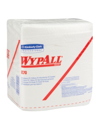 KIMBERLY-CLARK  X70 Wipers, Heavy-Duty, 13" L x 12-1/2" W Sheets/Case:  76/Sheets - [Cleaning Supplies Canada Discounts] - 41200