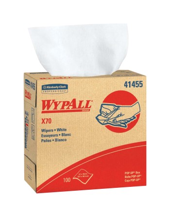 KIMBERLY-CLARK  X70 Wipers, Heavy-Duty, 16-4/5" L x 8-3/4" W 1000 Units/Case: 10 1000/Sheets - [DefendUse.com] - 41455 - WYPALL®