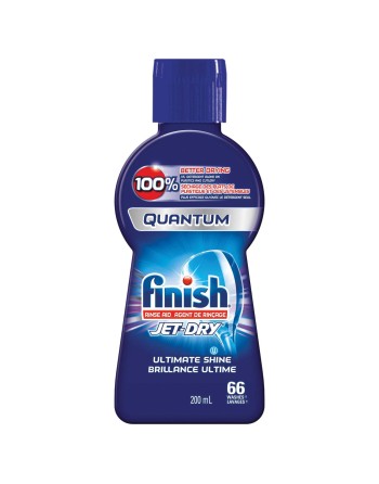 FINISH® 51700-80535 Jet-Dry® Quantum™ Rinse Agent, Dishwasher, Case of 8/200ml - [DefendUse.com] - 51700-80535 - Finish®