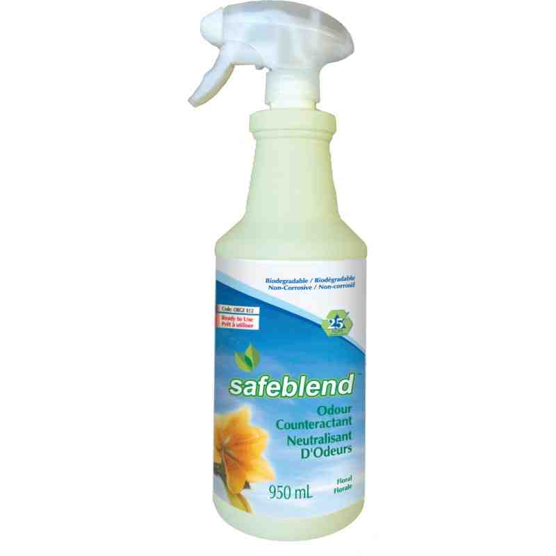 SAFEBLEND ORGEX0D Odour Counteractant Format: 950 ml, Pleasant floral fragrance - [DefendUse.com] - ORGEX0D - Safeblend™ 