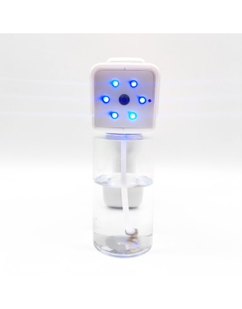 *Rechargeable Blue Light Nanotechnology Cold-Spray Gun Atomizing Disinfection Sprayer, Wireless Spray Machine 350 mL - [DefendUs