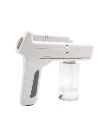 *Rechargeable Blue Light Nanotechnology Cold-Spray Gun Atomizing Disinfection Sprayer, Wireless Spray Machine 350 mL - [DefendUs