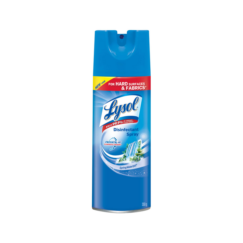 Lysol®Disinfectant Spray - Spring Waterfall - 12/350g [CB755718] - [DefendUse.com] - 59631-75571 - Lysol®