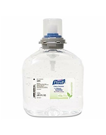 PURELL 5395-02-CAN00 TFX™ Advanced Moisturizing Foam Hand Sanitizer, 1200 ml, Cartridge Refill, 70% Alcohol, Case of 2 - [Defend