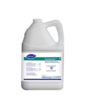 DIVERSEY 4530720 Morning Mist Disinfectant, Hospital Grade, Case of 4/3.78L - [DefendUse.com] - 4530720 - Hospital-Grade Disinfe